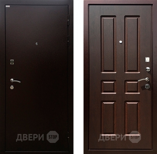 Входная металлическая Дверь Ратибор Комфорт Орех премиум в Егорьевске