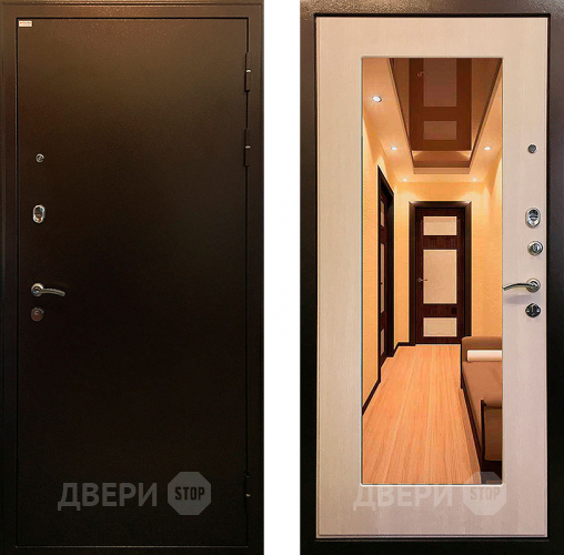 Входная металлическая Дверь Ратибор Милан 3К зеркало Экодуб в Егорьевске