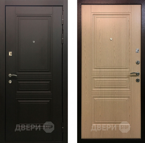 Входная металлическая  дверь Ратибор Лондон Беленый дуб в Егорьевске