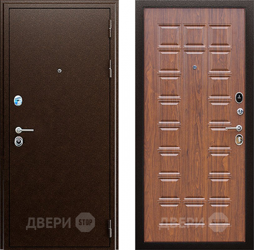 Входная металлическая Дверь АСД Спартак Орех темный в Егорьевске