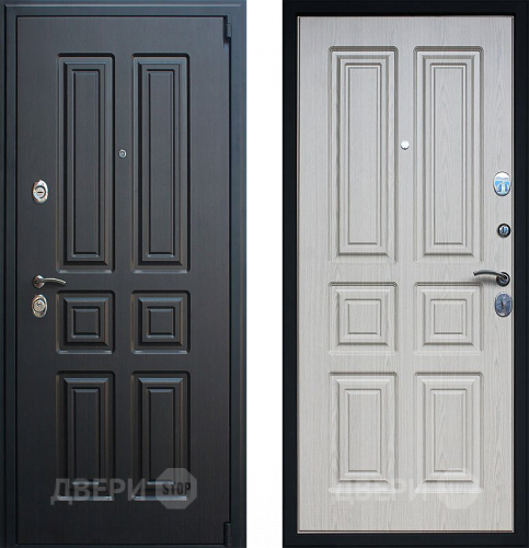 Входная металлическая Дверь АСД Атлант Белёный дуб в Егорьевске