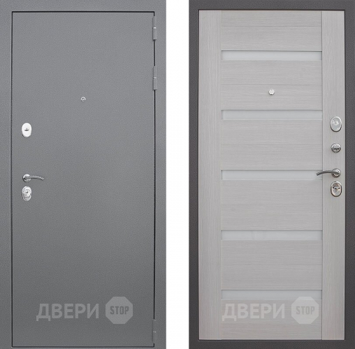 Входная металлическая Дверь Снедо Люкс Белая Лиственница 3К в Егорьевске