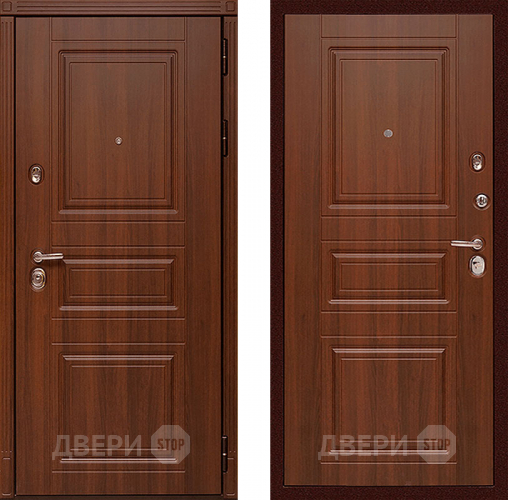 Входная металлическая Дверь Сударь МД-25 Орех бренди в Егорьевске