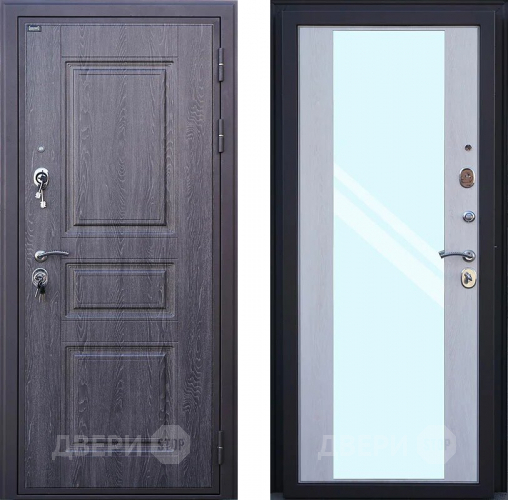 Входная металлическая Дверь Шелтер (SHELTER) Филадельфия Зеркало в Егорьевске