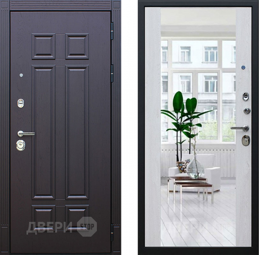 Входная металлическая Дверь АСД Виват с зеркалом  в Егорьевске