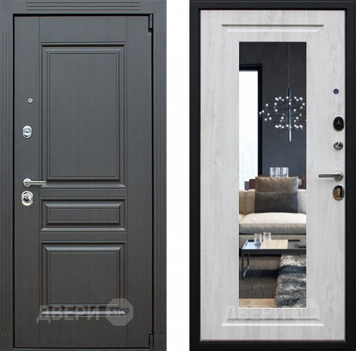 Входная металлическая Дверь АСД Гермес с зеркалом в Егорьевске