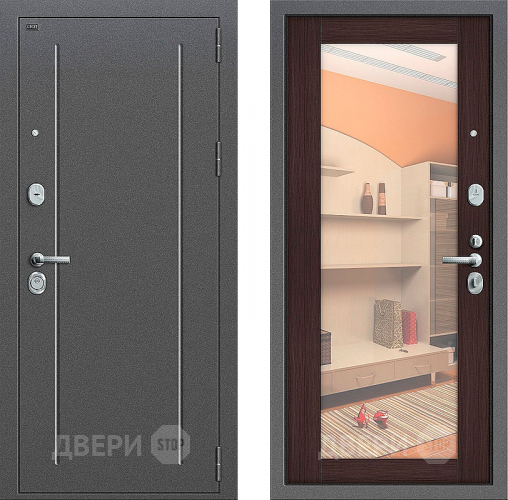 Входная металлическая Дверь Groff Т2-220 Wenge Veralinga в Егорьевске