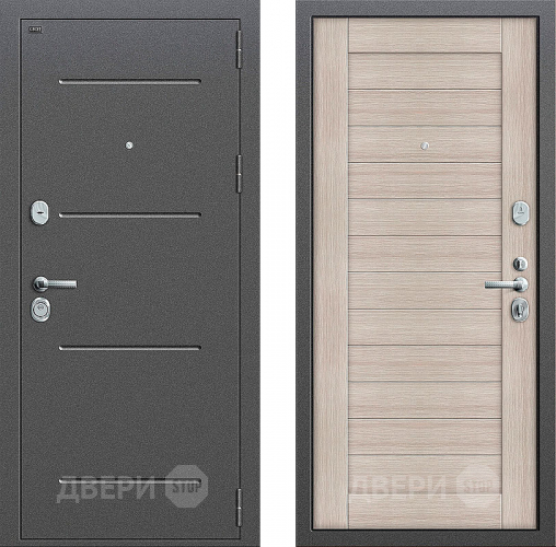 Входная металлическая Дверь Groff Т2-221 Cappuccino Veralinga в Егорьевске