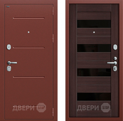 Входная металлическая Дверь Groff Т2-223 Wenge Veralinga в Егорьевске