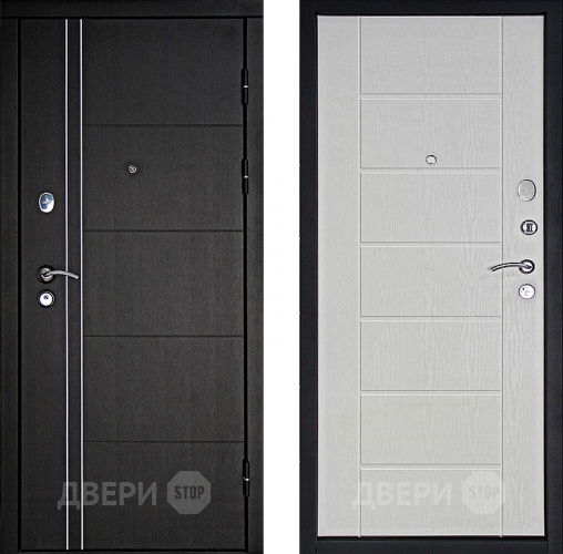 Дверь Дверной Континент Тепло - Люкс Беленый дуб в Егорьевске