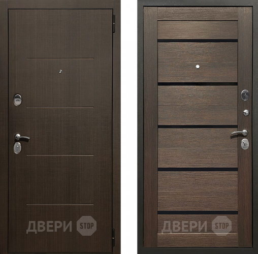 Входная металлическая Дверь Престиж Люкс Арабика/Темный орех в Егорьевске