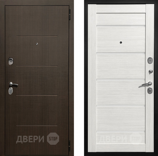 Входная металлическая Дверь Престиж Люкс Арабика/Беленый дуб в Егорьевске