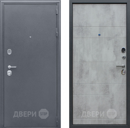 Входная металлическая Дверь АСД Спартак-Б Бетон светлый в Егорьевске
