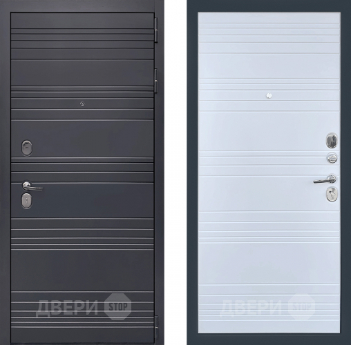 Входная металлическая Дверь Престиж Лига Белый матовый в Егорьевске