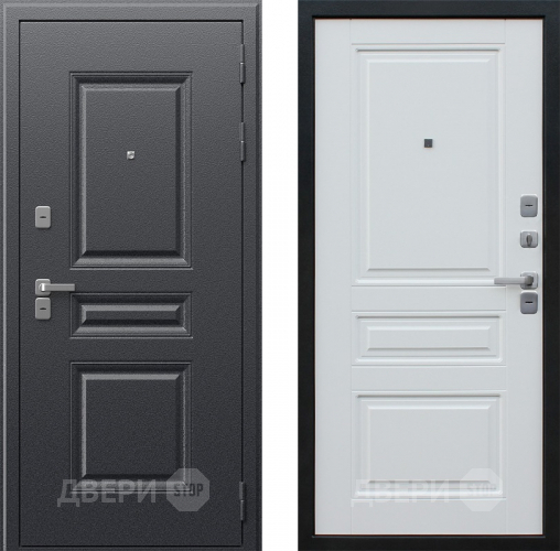 Входная металлическая Дверь АСД Терморазрыв Диксон Белый матовый в Егорьевске