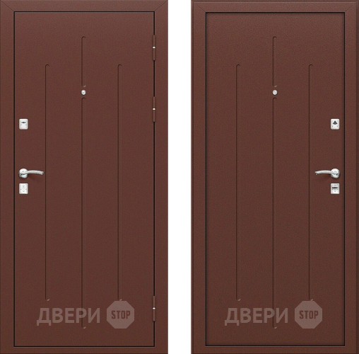 Входная металлическая Дверь Bravo Стройгост 7-2 Металл в Егорьевске