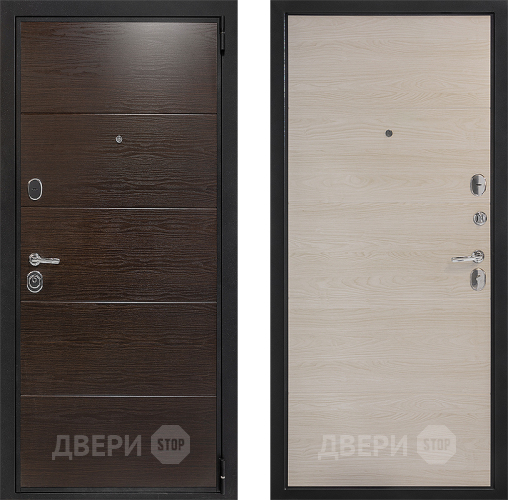 Входная металлическая Дверь Дверной Континент Белград Дуб Мадейра в Егорьевске