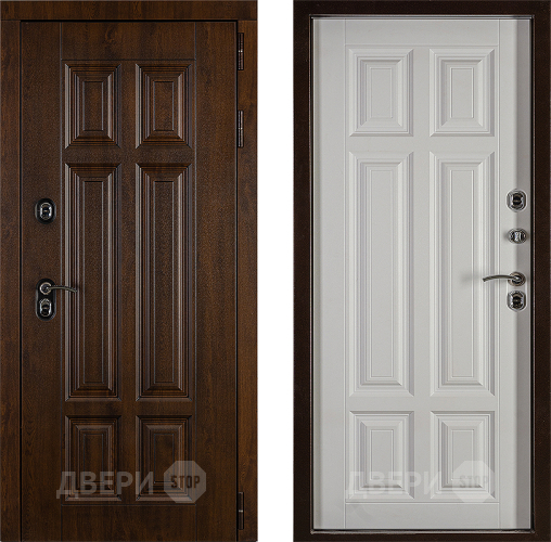 Дверь Заводская Урал ПП Лайт 3К Вайт (с терморазрывом) в Егорьевске