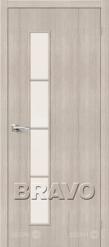 Межкомнатная дверь Тренд-4 (Cappuccino Veralinga) в Егорьевске