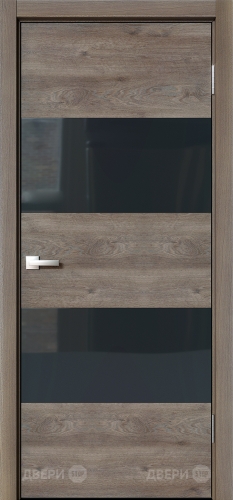 Межкомнатная дверь N02 эдисон коричневый в Егорьевске