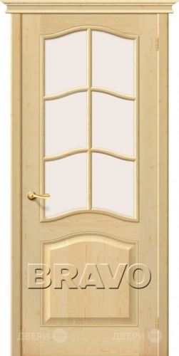 Межкомнатная дверь со стеклом М7 (Без отделки) в Егорьевске