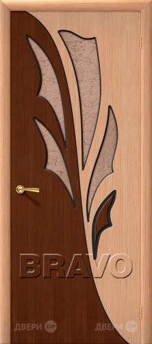 Межкомнатная дверь со стеклом Дуэт (Дуб) в Егорьевске