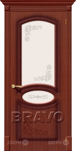 Межкомнатная дверь со стеклом Азалия (Макоре) в Егорьевске