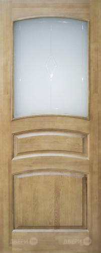 Межкомнатная дверь 16-ПО светлый лак в Егорьевске