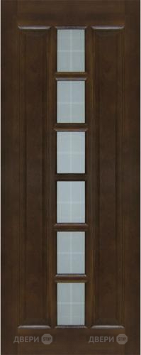 Межкомнатная дверь 11-ПО темный лак в Егорьевске