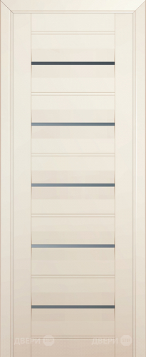 Межкомнатная дверь ProfilDoors 48U магнолия-сатинат (графит) в Егорьевске