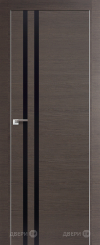 Межкомнатная дверь ProfilDoors 19Z грей (черный глянец) в Егорьевске