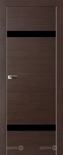 Межкомнатная дверь ProfilDoors 3Z венге кроскут (черный лак) в Егорьевске