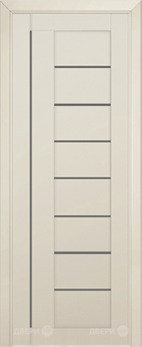 Межкомнатная дверь ProfilDoors 17U магнолия сатинат (графит) в Егорьевске