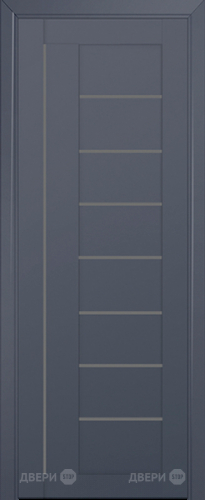 Межкомнатная дверь ProfilDoors 17U антрацит (графит) в Егорьевске