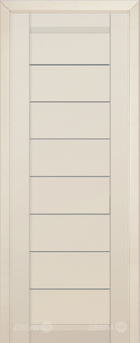 Межкомнатная дверь ProfilDoors 71U магнолия сатинат (графит) в Егорьевске