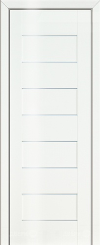 Межкомнатная дверь ProfilDoors 45L белый люкс (графит) в Егорьевске