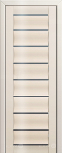 Межкомнатная дверь ProfilDoors 76L магнолия люкс (графит) в Егорьевске