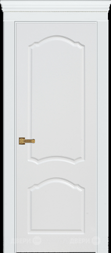 Межкомнатная дверь Танго ПГ белая эмаль в Егорьевске