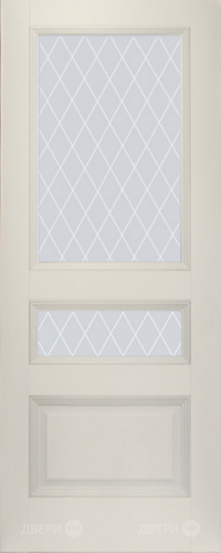Межкомнатная дверь ProfilDoors 68U магнолия сатинат (ромб) в Егорьевске