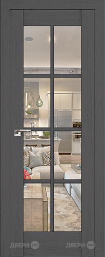 Межкомнатная дверь ProfilDoors 101X пекан темный (матовое) в Егорьевске