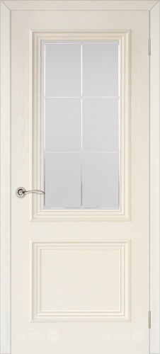 Межкомнатная дверь Валенсия-4 ПО слоновая кость в Егорьевске