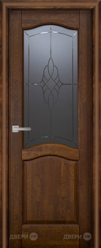 Межкомнатная дверь Лео ПО античный орех в Егорьевске