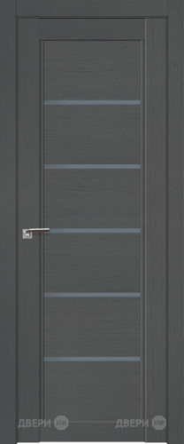 Межкомнатная дверь ProfilDoors 2-76 XN Грувд (графит) в Егорьевске