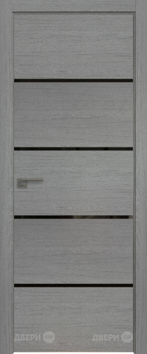 Межкомнатная дверь ProfilDoors 20 ZN Грувд (черный лак) в Егорьевске