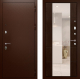 Входная металлическая Входная дверь с зеркалом Райтвер Президент Венге в Егорьевске