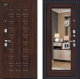 Входная металлическая Дверь Bravo Оптим Урбан с зеркалом Wenge Veralinga в Егорьевске