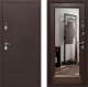 Входная металлическая Дверь Престиж 100 с зеркалом Медь/Венге в Егорьевске