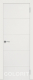 Межкомнатная дверь Граффити 2 ПГ белая эмаль в Егорьевске