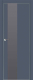 Межкомнатная дверь ProfilDoors 5E Антрацит (серебряный лак) в Егорьевске