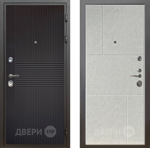 Входная металлическая Дверь Шелтер (SHELTER) Комфорт Черная шагрень 9 Гранит лава лайт в Егорьевске